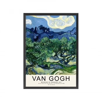 تابلو درختان زیتون آلپیلس ونگوگ Van Gogh تابلو درختان زیتون آلپیلس ونگوگ Van Gogh