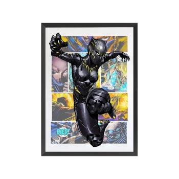 تابلو کمیک بلک پانتر شوری Black Panther Shuri Comic تابلو کمیک بلک پانتر شوری Black Panther Shuri Comic