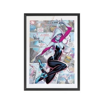 تابلو کمیک گوئن عنکبوتی Spider-Gwen Comic تابلو کمیک گوئن عنکبوتی Spider-Gwen Comic