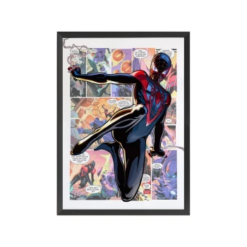 تابلو کمیک مرد عنکبوتی مایلز مورالز Spider-Man Miles Morales Comic تابلو کمیک مرد عنکبوتی مایلز مورالز Spider-Man Miles Morales Comic