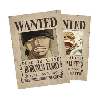 پوستر 9 عددی انیمه وان پیس One Piece Wanted پوستر 9 عددی انیمه وان پیس One Piece Wanted