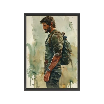 تابلو شخصیت جوئل در بازی آخرین بازمانده THE LAST OF US تابلو شخصیت جوئل در بازی آخرین بازمانده THE LAST OF US