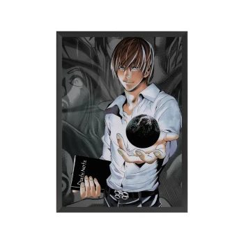 تابلو شخصیت لایت یاگامی انیمه دفتر مرگ Light Yagami تابلو شخصیت لایت یاگامی انیمه دفتر مرگ Light Yagami