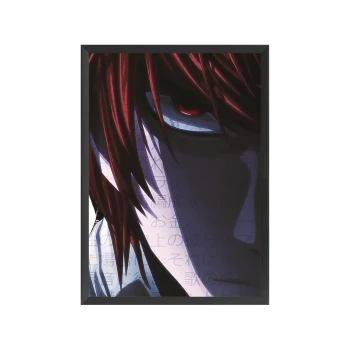 تابلو لایت یاگامی انیمه دفتر مرگ Death Note تابلو لایت یاگامی انیمه دفتر مرگ Death Note